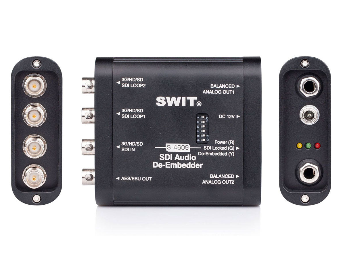 Swit S-4609 SDI Audio De-Embedder