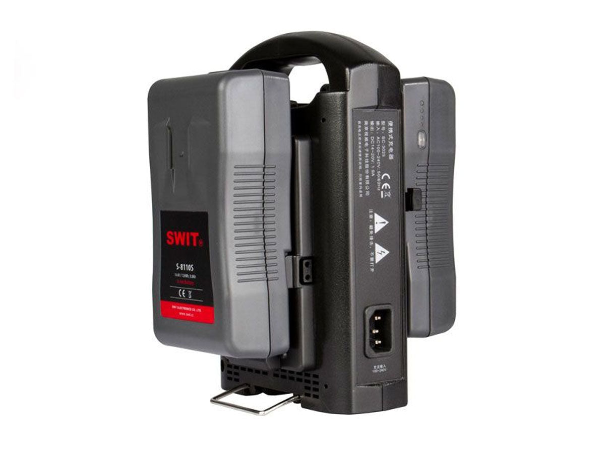 Swit SC-302S 2-ch V-mount Battery Charger