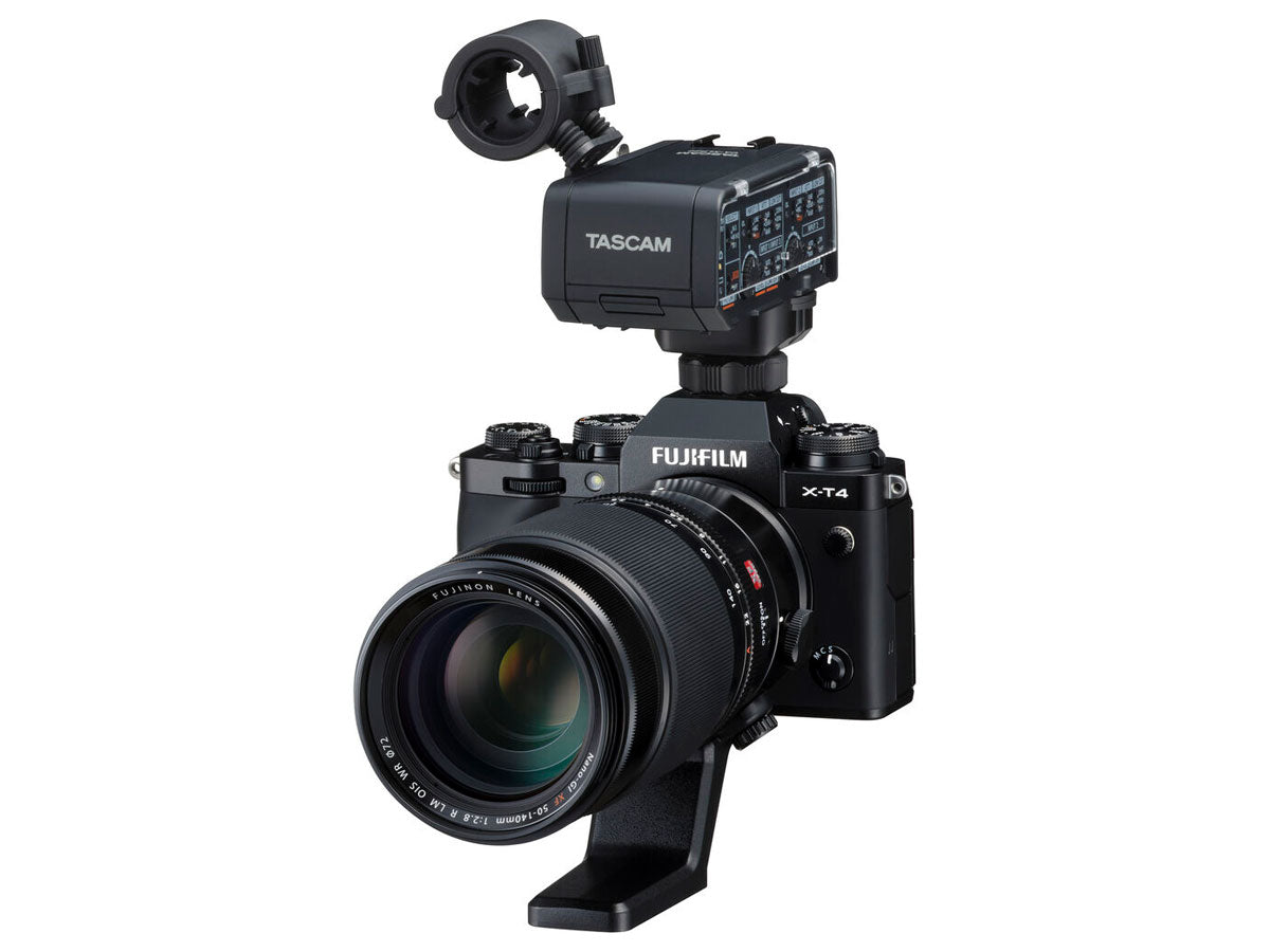 Tascam XLR Microphone Adapter for Mirrorless Fujifilm Cameras