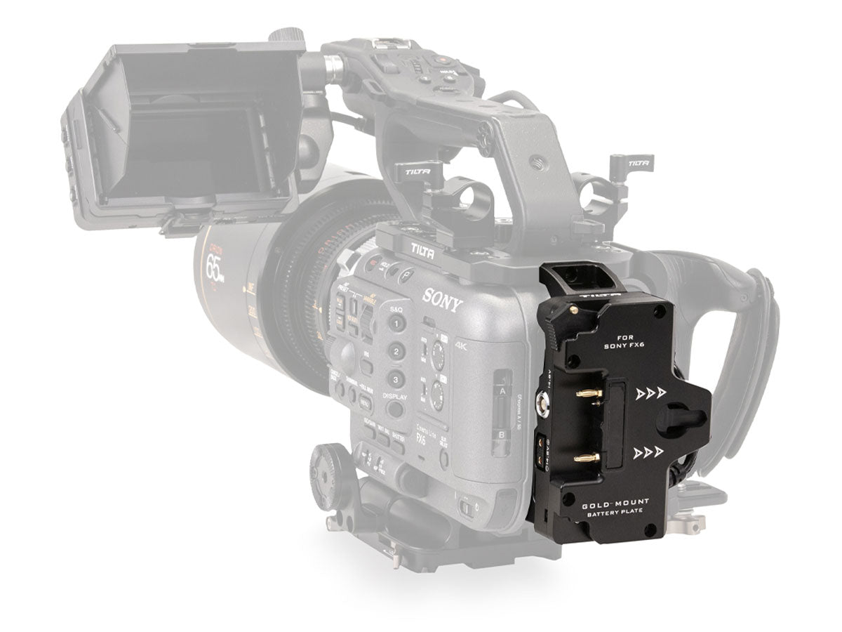 Tilta FX6 Battery Plate (Gold Mount)