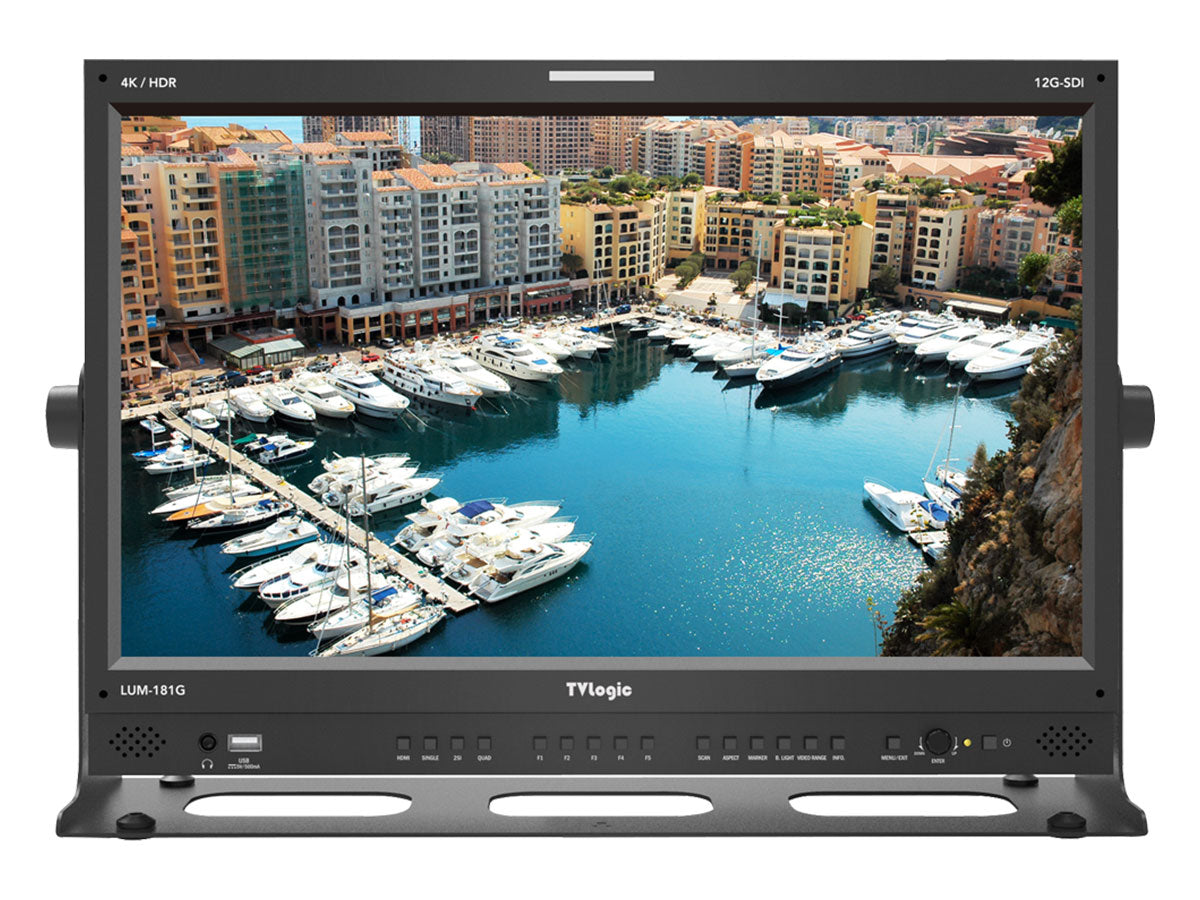 TV Logic LUM-181G 18" 4K LCD Monitor