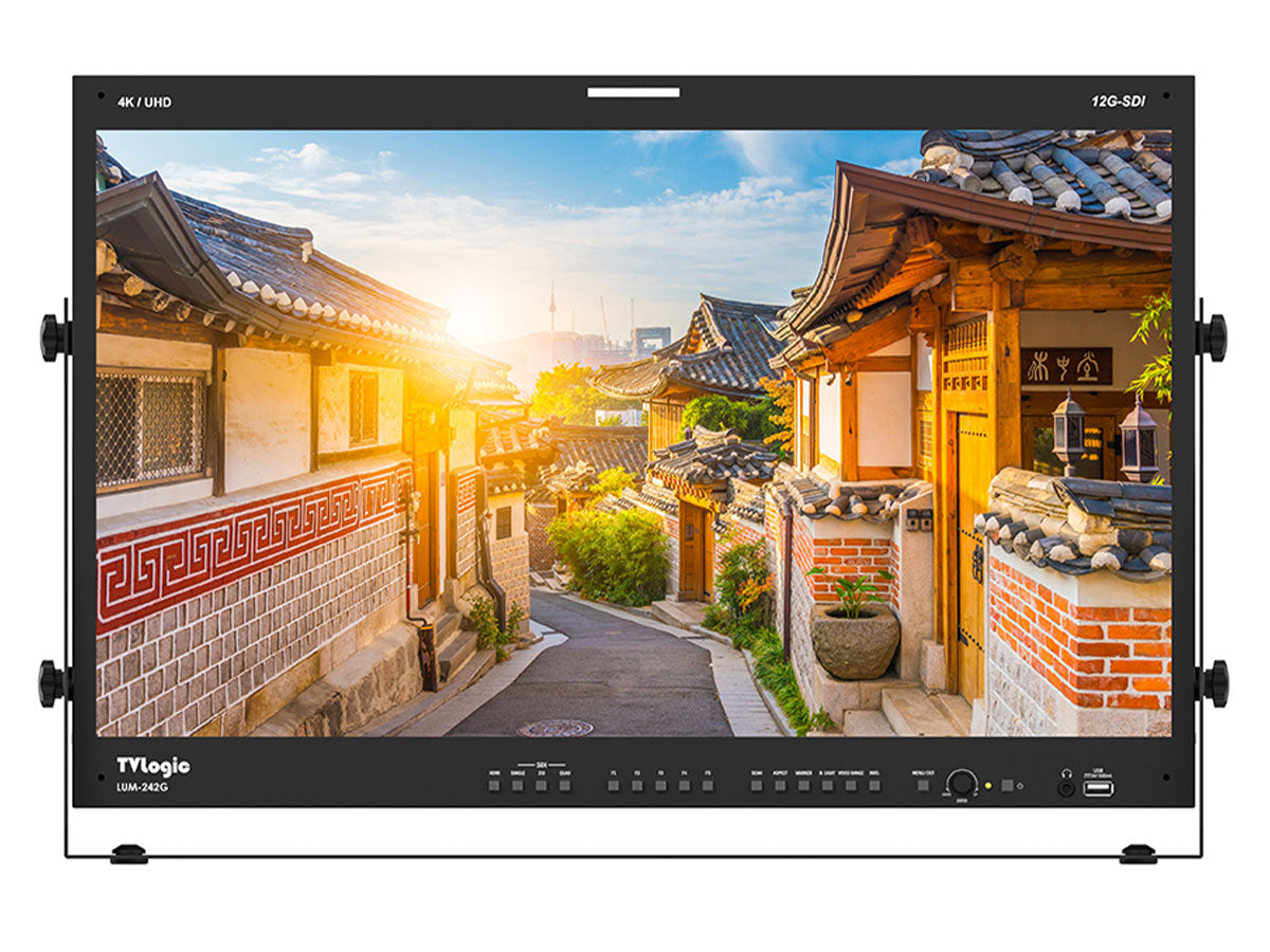 TV Logic LUM-242G 24" 4K HDR Emulation Monitor