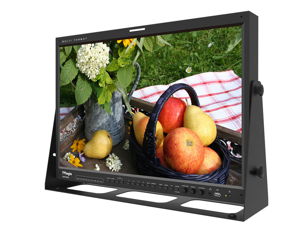 TV Logic LVM-246A 24" 3G-SDI Professional LCD Monitor