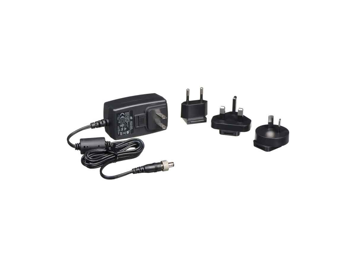 Marshall Electronics 12 VDC 2.0A Universal Power Adapter with Lock