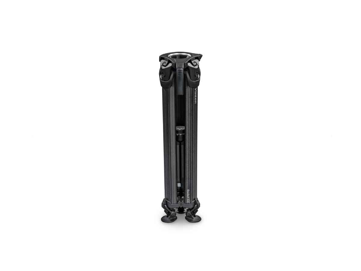 Vinten Flowtech 100 Tripod with Mid-Spreader, Rubber Feet and Carry Handle