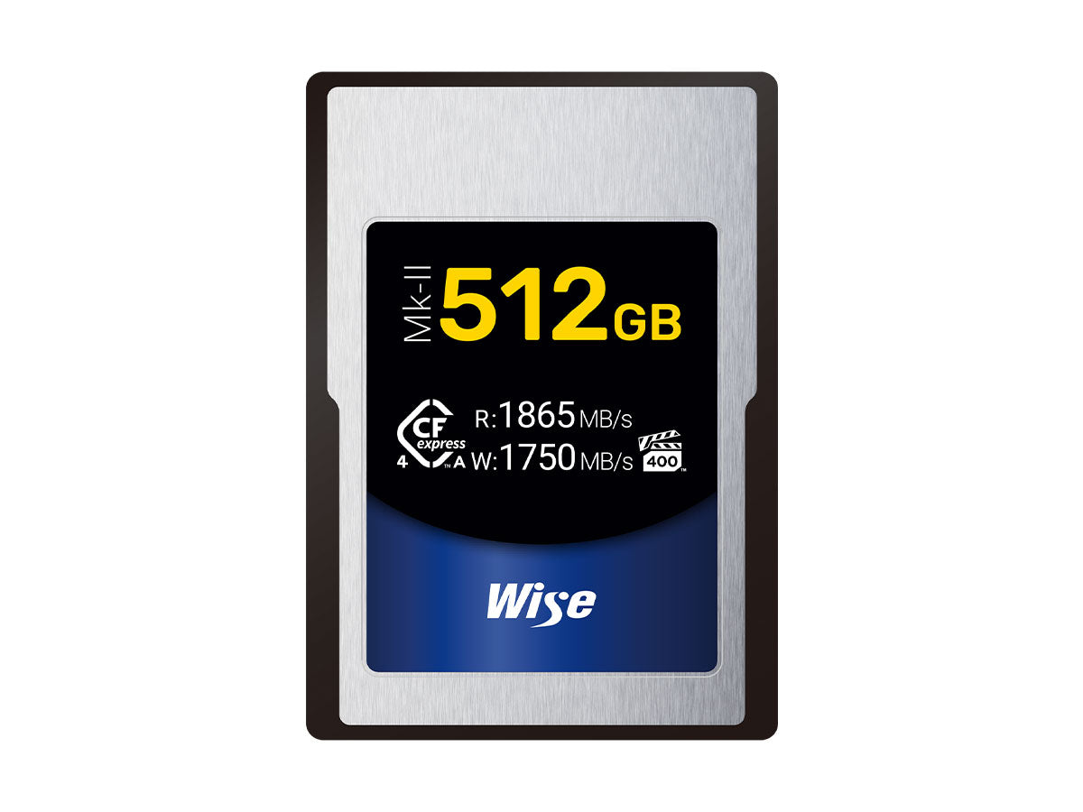 Wise CFX4-A512M2 CFexpress 4.0 Type A Card - 512GB