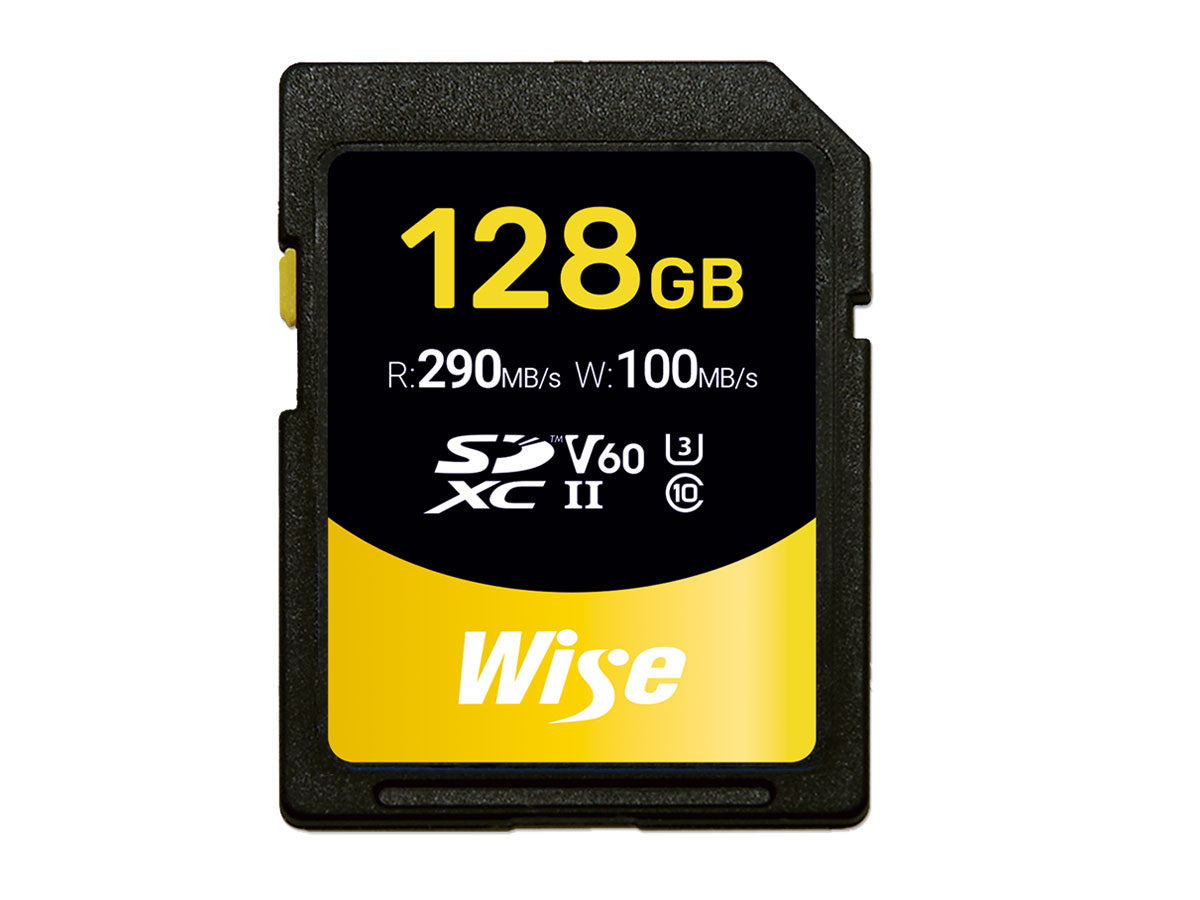 Wise SD-S128 SDXC UHS-II Memory Card - 128GB - V60
