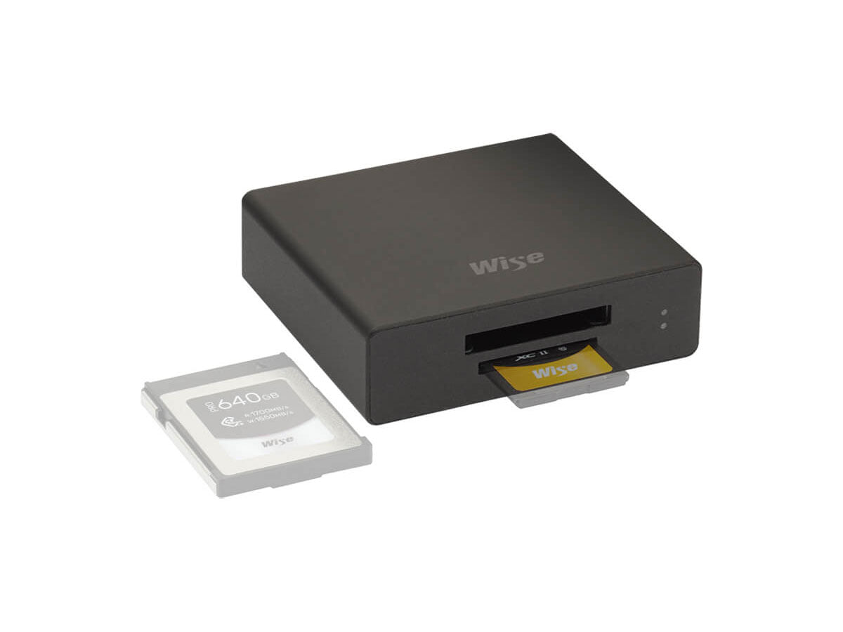 Wise WA-CXS08 CFexpress Type B / SD UHS-II Card Reader