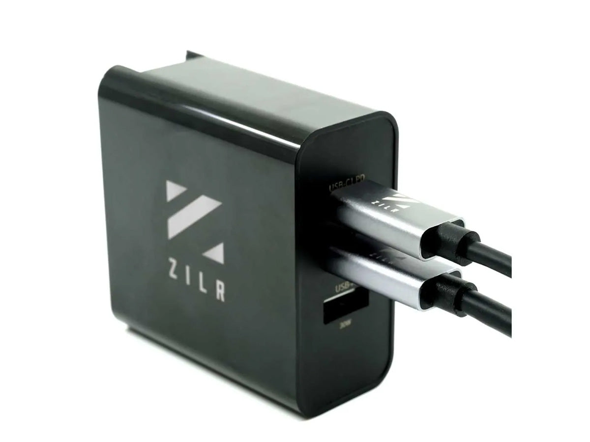 ZILR 65W AC Wall Charger with USB Type-C Power Delivery