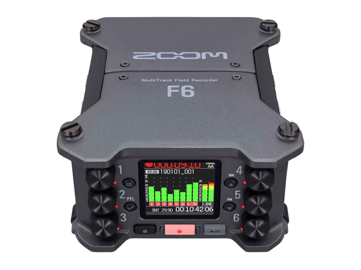 Zoom F6 Multi Track Field Recorder