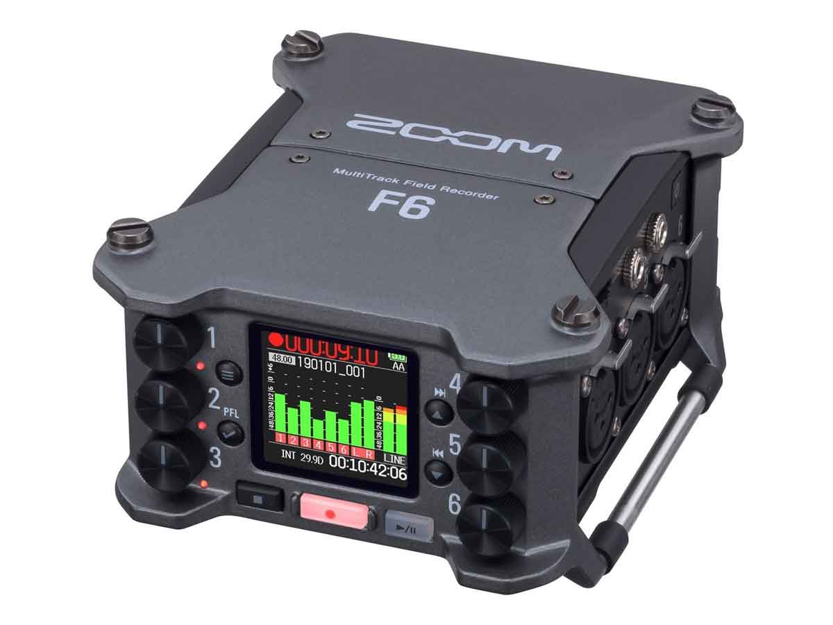 Zoom F6 Multi Track Field Recorder