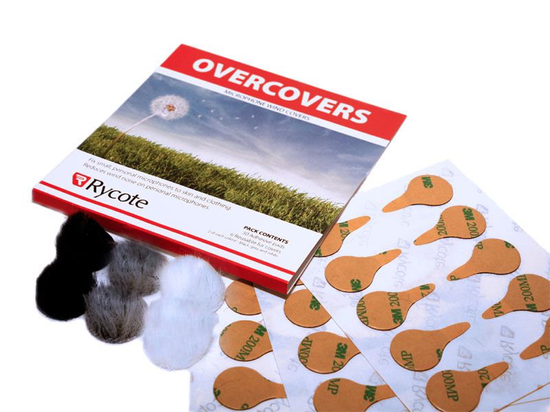 Rycote Overcovers for Outdoor Lavalier Mics