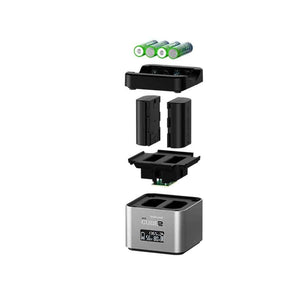 Hahnel ProCube 2 Twin Charger for Canon Li-Ion Batteries