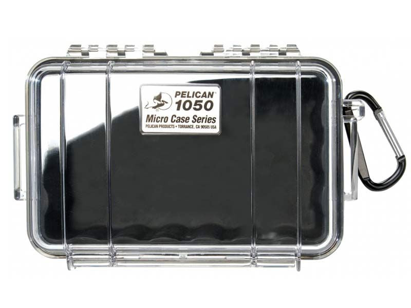 Peli 1050 Micro Case - Clear/Black
