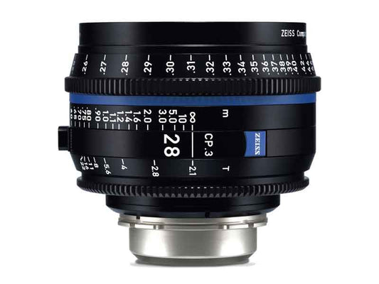 Zeiss CP.3 28mm T2.1 - PL Mount (Imperial Focus)