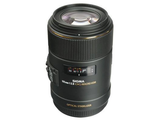 Sigma 105mm f/2.8 EX DG OS HSM Macro Lens - Nikon F