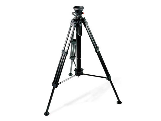 Sachtler CF 14 Hot-Pod Tripod Legs (100mm Bowl) with Pneumatic Column + Integrated Mid-Level Spreader