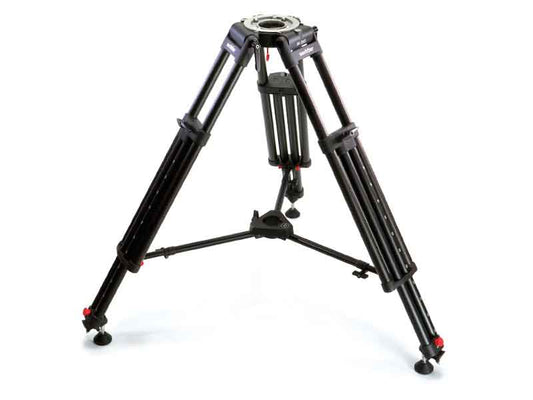 Sachtler OB-2000 Aluminum 1-Stage Studio Tripod Legs With Mid-Level Spreader + Rubber Feet