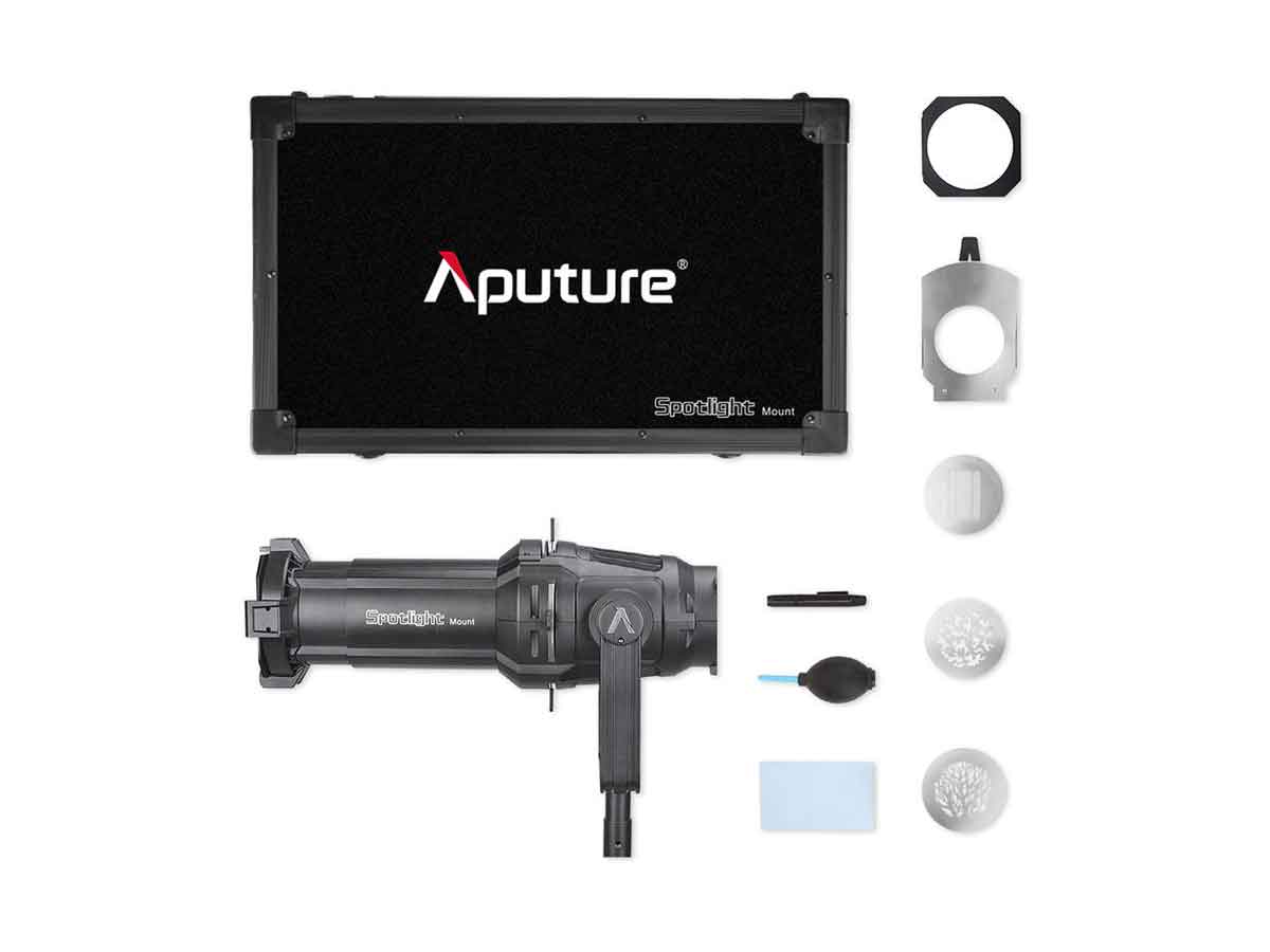 Aputure Spotlight Mount Set with 19° Lens