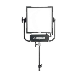 LitePanels Gemini 1x1 Soft Bi-Colour RGBWW LED Light Soft Panel with Pole Operated Yok