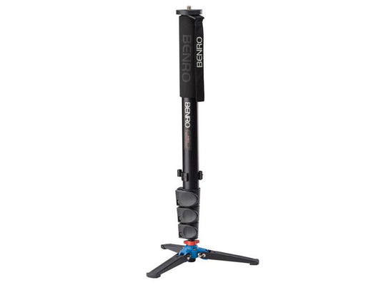 Benro A48FD Series 4 Aluminum Monopod with 3-Leg Locking Base