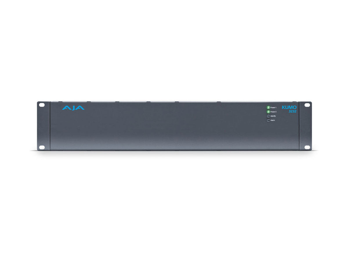 AJA KUMO 3232-12G (KUMO323212G) 32x32 Compact 12G-SDI Router with 1 Power Supply