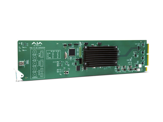 AJA OG-HA5-4K (OGHA54K) OpenGear 4K/UltraHD/2K/HD/SD HDMI 2.0 to 3G-SDI Conversion with DashBoard Support
