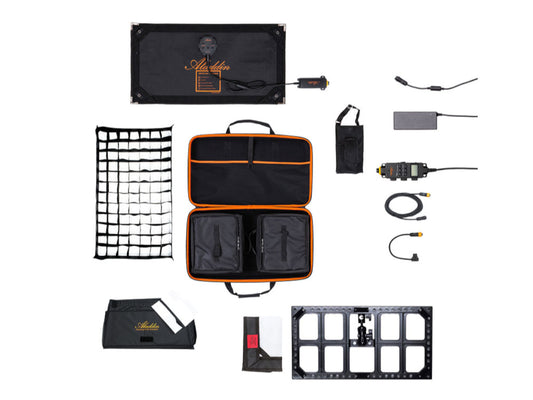 Aladdin All-in 2 (100W Bi-Colour) Gaffer Kit