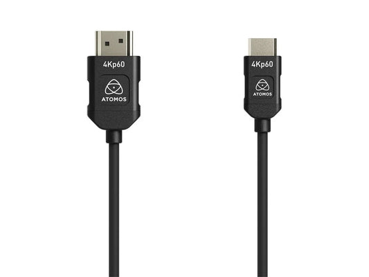 Atomos 4K60p HDMI Silicon Cable - Mini to Full HDMI - 45cm