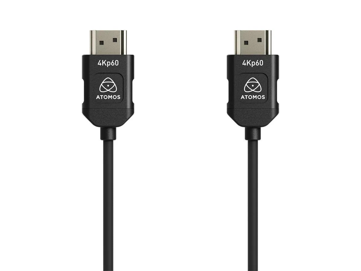 Atomos 4K60p HDMI Silicon Cable - Full to Full HDMI - 45cm