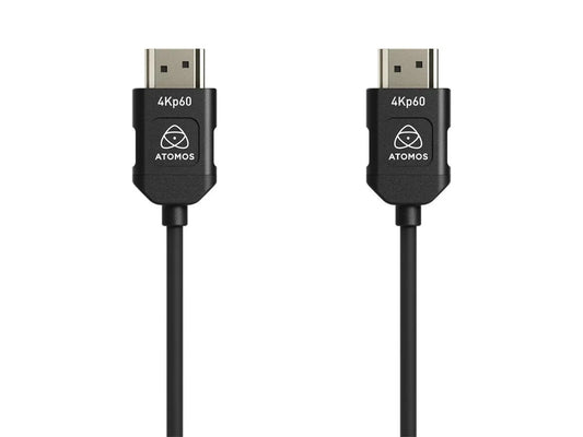 Atomos 4K60p HDMI Silicon Cable - Full to Full HDMI - 45cm