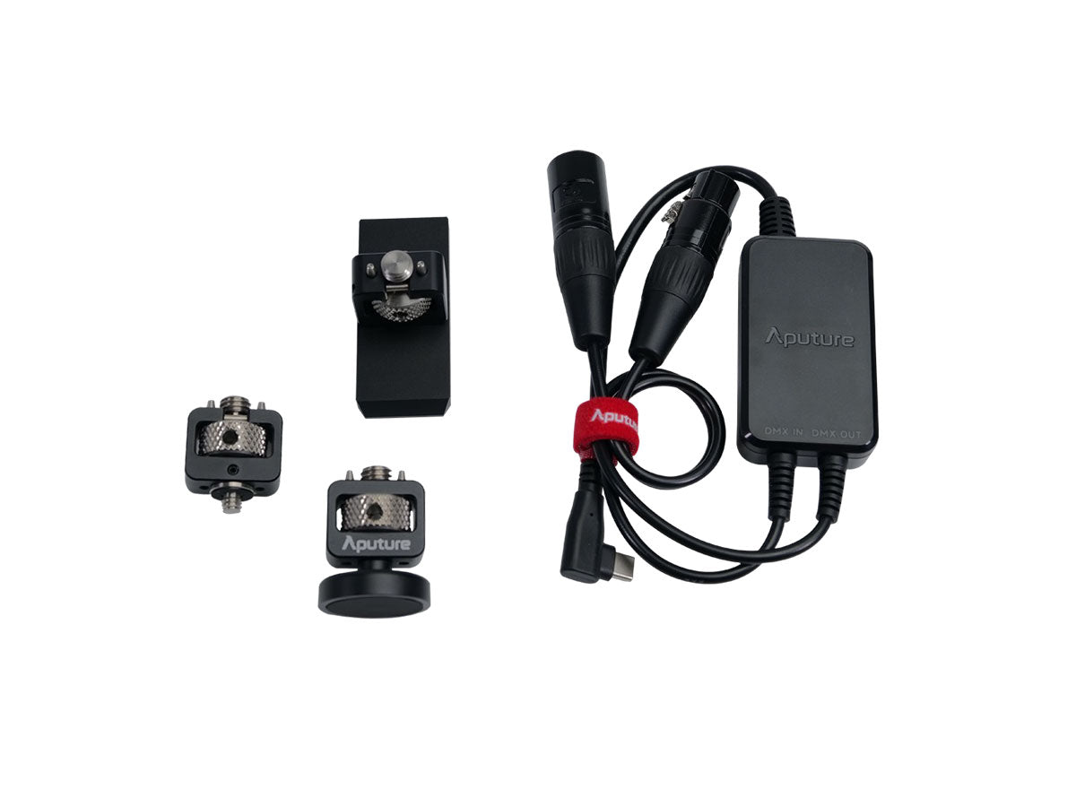 Aputure Active USB Type-C to 5-Pin DMX In & Out Adapter Kit
