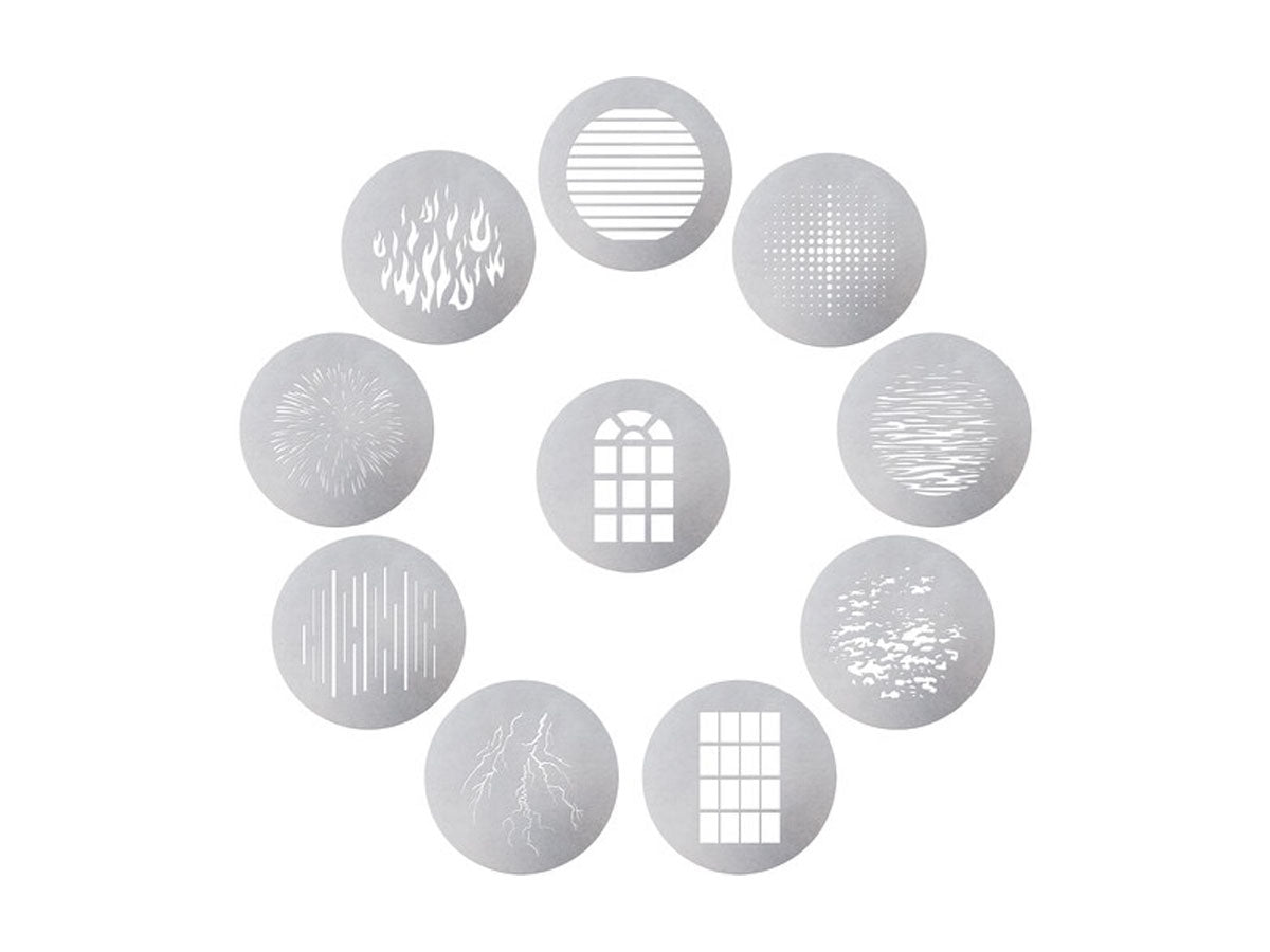 Aputure Spotlight Max 10 Piece Gobo Kit - Size A