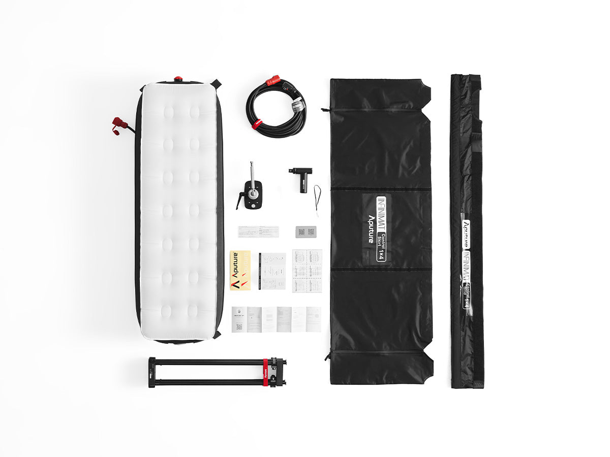 Aputure INFINIMAT & Softbox Pack - 1x4