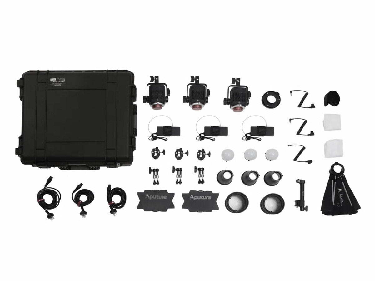 Aputure Storm 80c 3-Light Kit (EU)