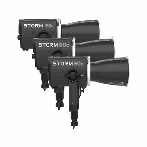 Aputure Storm 80c 3-Light Kit (EU)