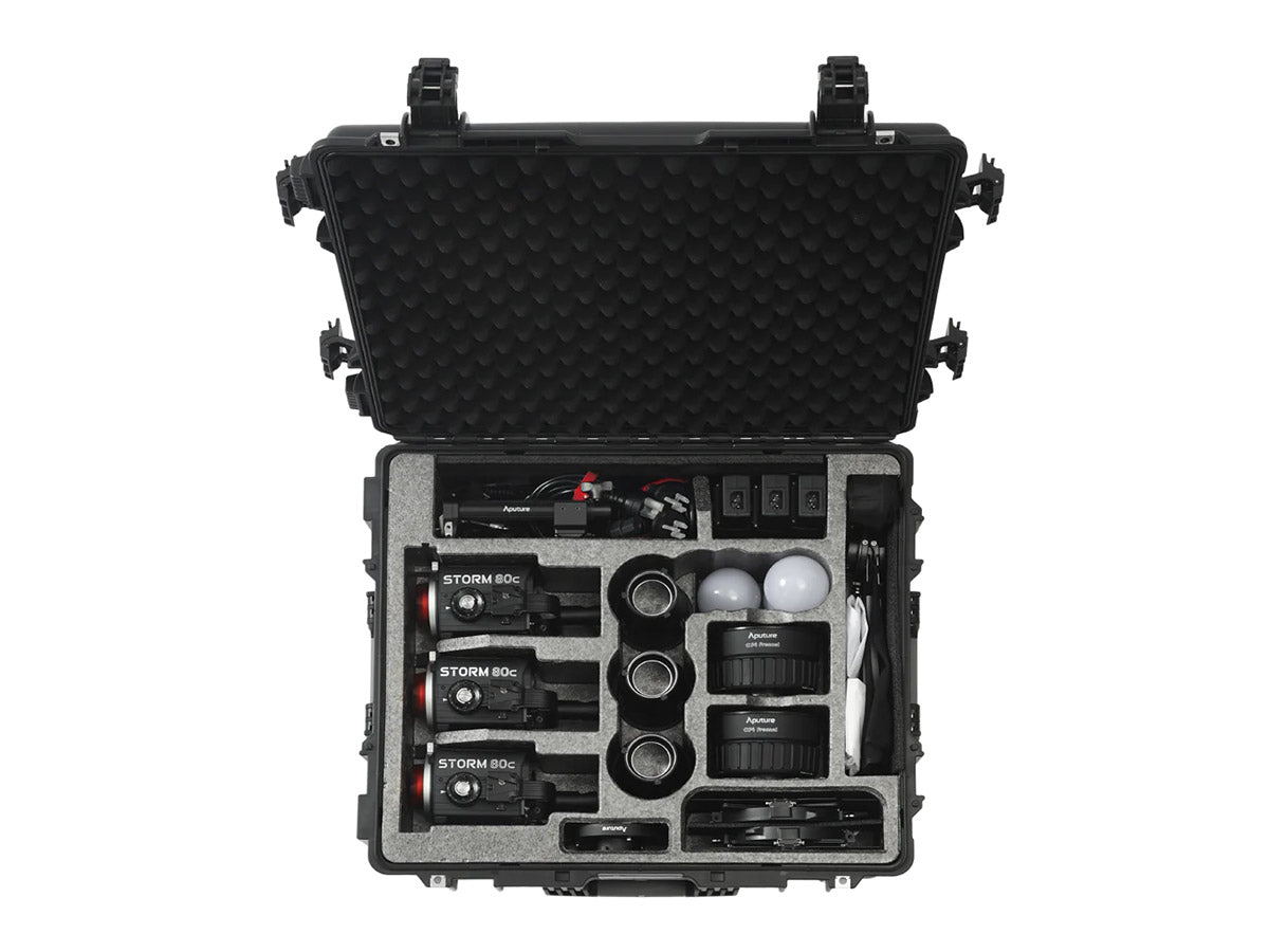 Aputure Storm 80c 3-Light Kit (UK)