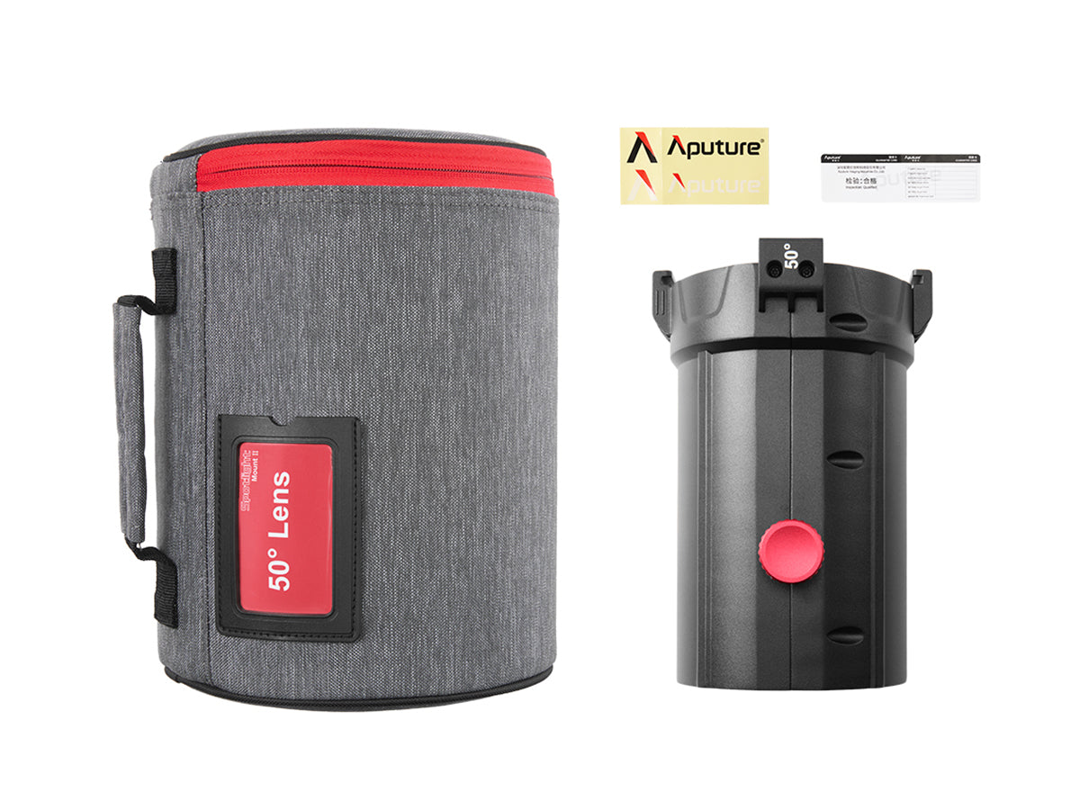 Aputure Spotlight Mount II 50° Lens