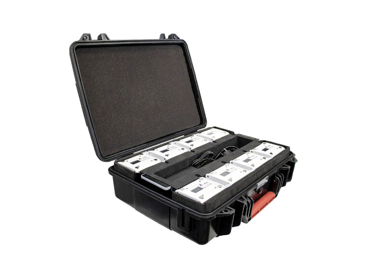Astera PowerStation Charging Case (Includes 8 PowerStations, 8 TrackPins, 8 PowerStation Hangars)