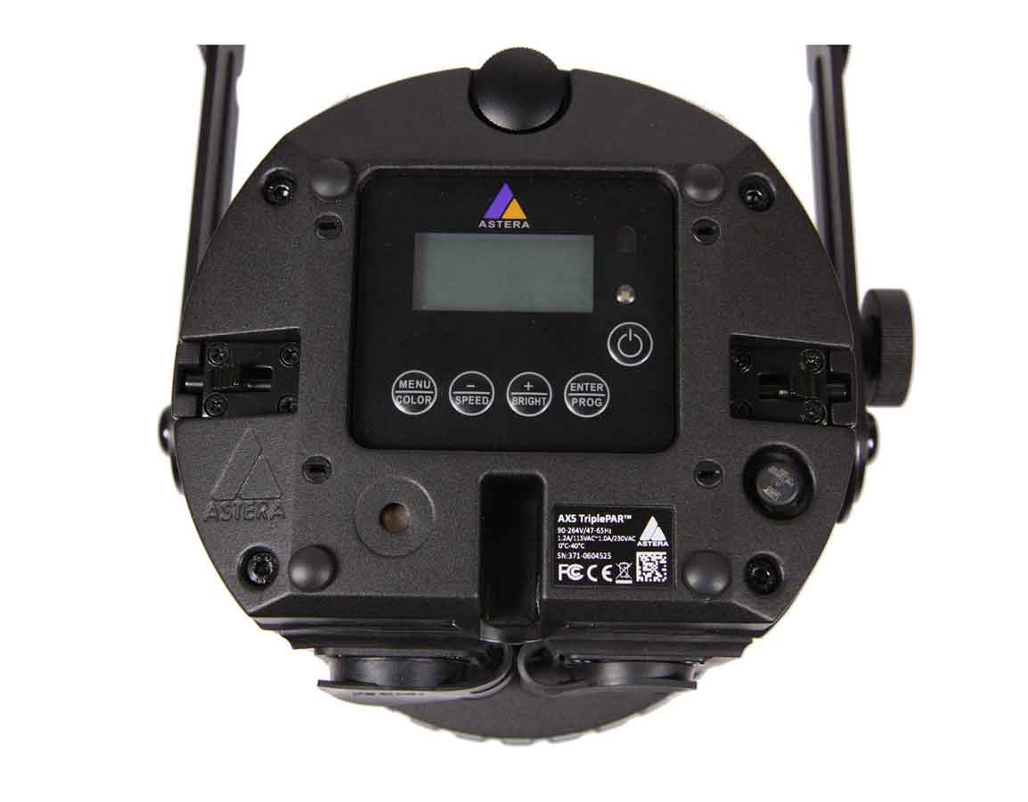 Astera AX5 TriplePar with flood and wallwash filter (BTB)
