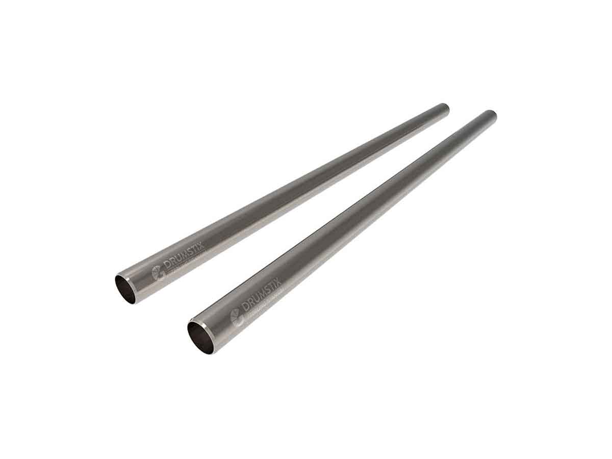 Bright Tangerine Drumstix Titanium Rods - 19mm/18" Pair (45.7cm)