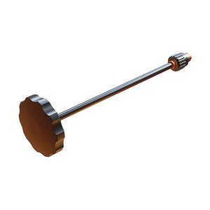 Bright Tangerine 10"/27cm Flexible Handwheel with Zero backlash Coupling