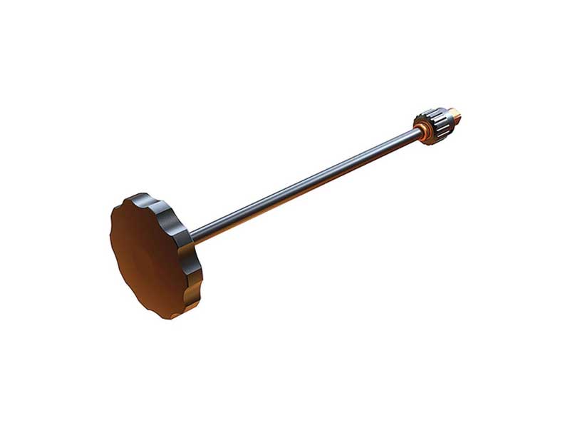 Bright Tangerine 10"/27cm Flexible Handwheel with Zero backlash Coupling