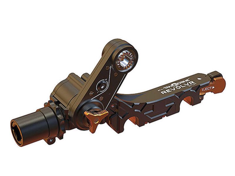 Bright Tangerine Revolvr Atom 15mm Lightweight Bridge Core Bridge