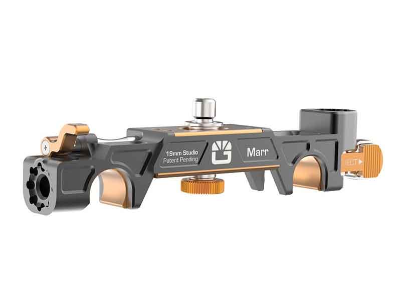 Bright Tangerine Marr 19mm Studio Lens Support with 3/8"