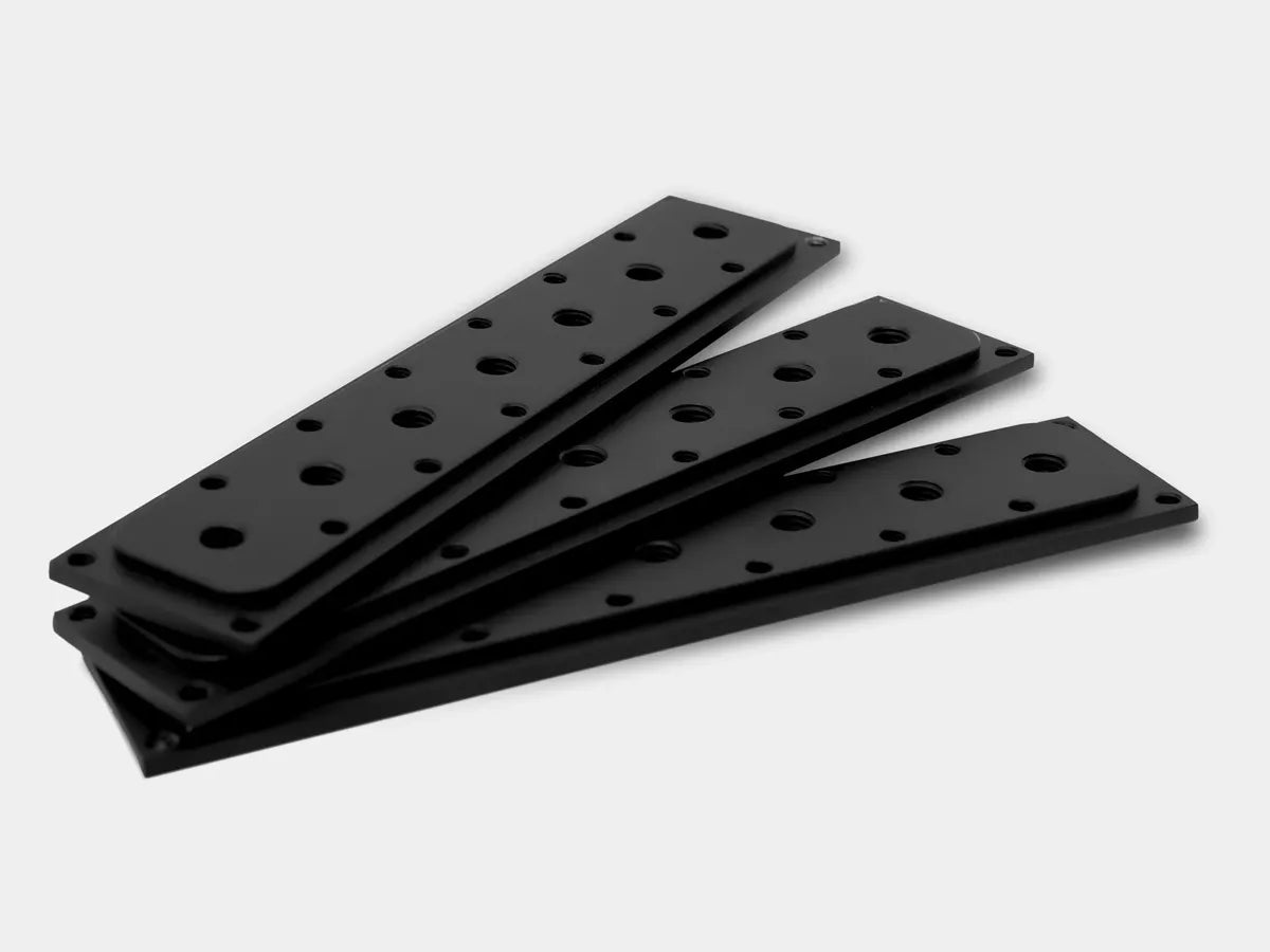 Bagside Threaded Rail Plates