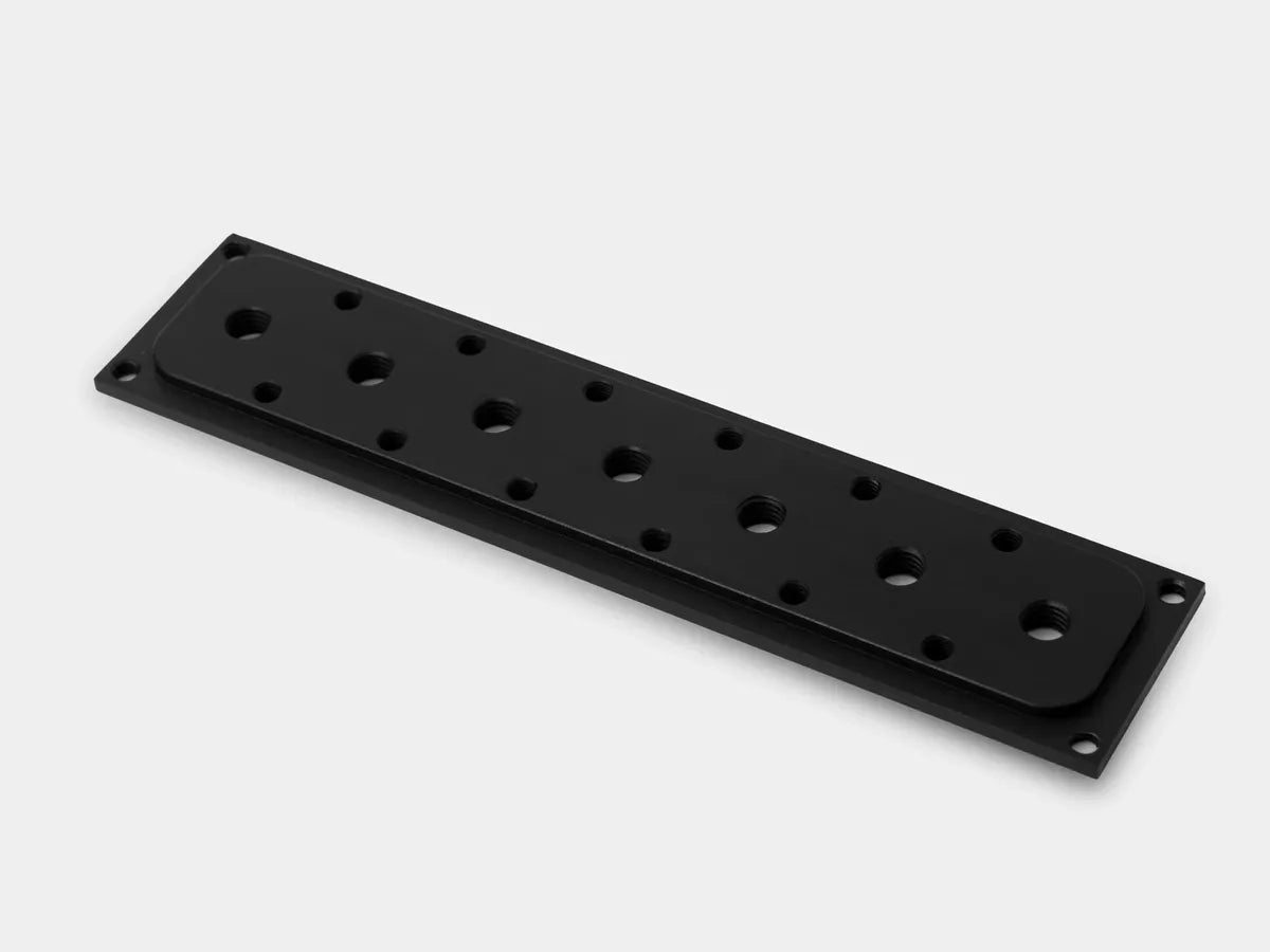 Bagside Threaded Rail Plates