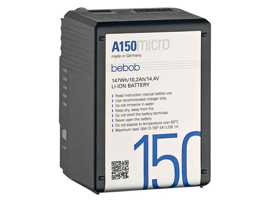 Bebob A150 Micro 14.4V 147Wh Gold Mount Li-Ion Battery
