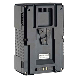Bebob V155RM-CINE V-Mount High Draw Li-Ion Battery 14.4v/10.8Ah with USB and D-Tap Connectors