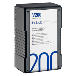 Bebob V200 V-Mount battery 14.4V / 13,6Ah / 196Wh
